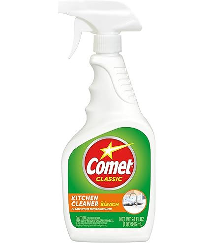 Amazon.com: Comet Classic All Purpose Cleaner with Bleach - 24oz